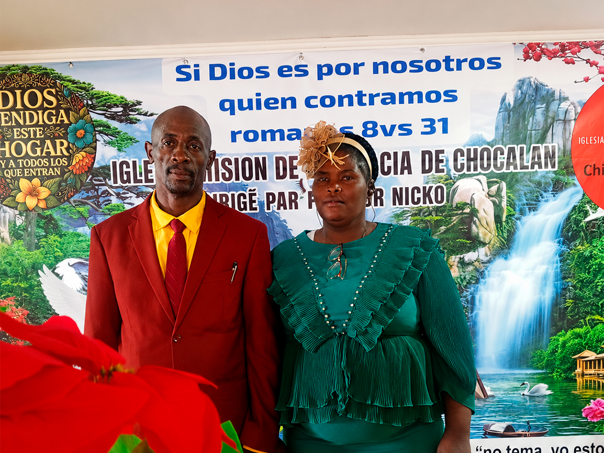 Pastores Lucsaint Alcine y Olenne Alcine Floreal